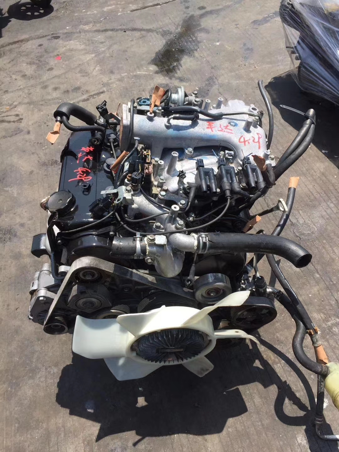 适用三菱帕杰罗6g72v73速跑v33v43吉普发动机发动机总成及部件