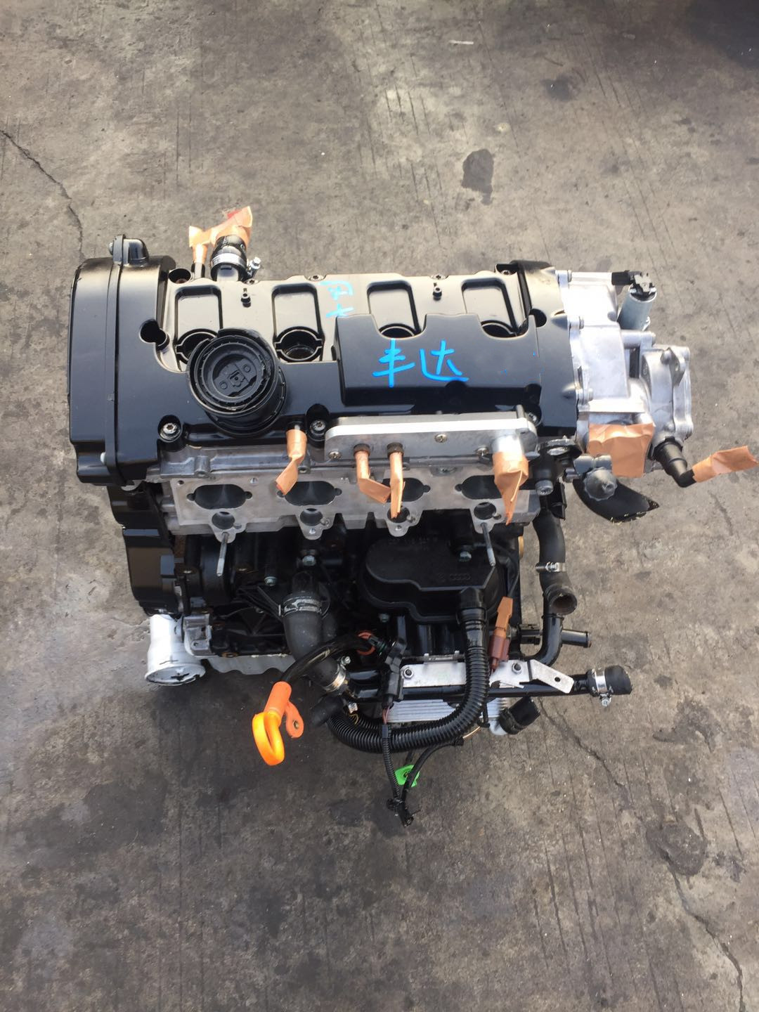 适用奥迪a6l 2.0t bpj发动机总成c6 a4 ea113高尔夫