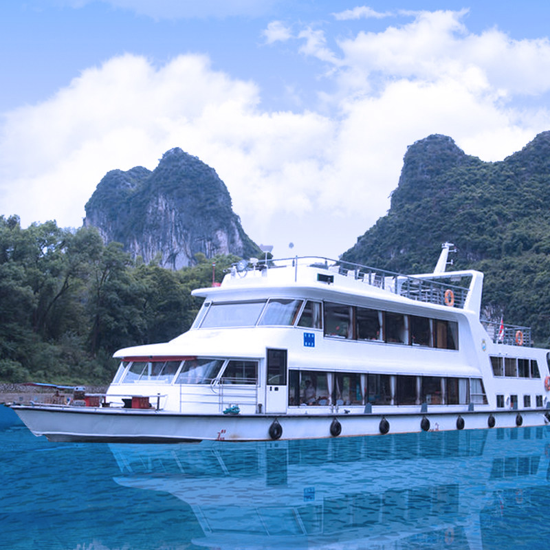 漓江四星游船含接桂林旅游纯玩团阳朔豪华游船票一日游境内跟团游