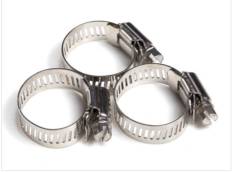 包邮不锈钢箍喉箍管箍管夹水管喉卡紧固件镀锌201伸缩固定车篮