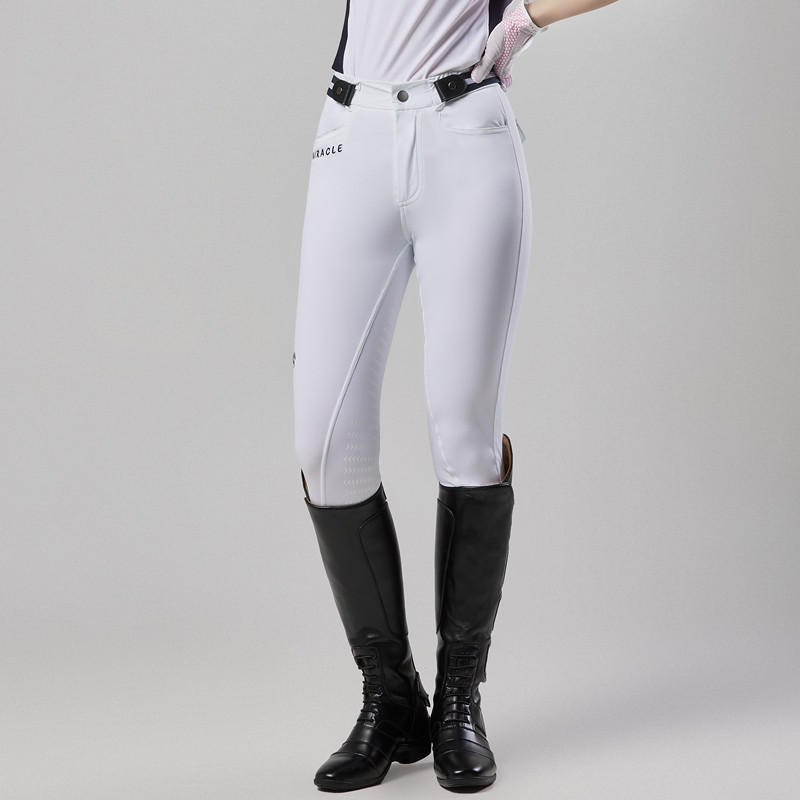马裤成人骑士白马裤比赛训练马术裤子夏季专业马裤