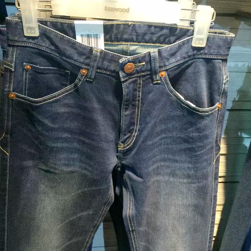 清仓texwood牛仔裤9020058anv0正品秋冬新款牛仔裤