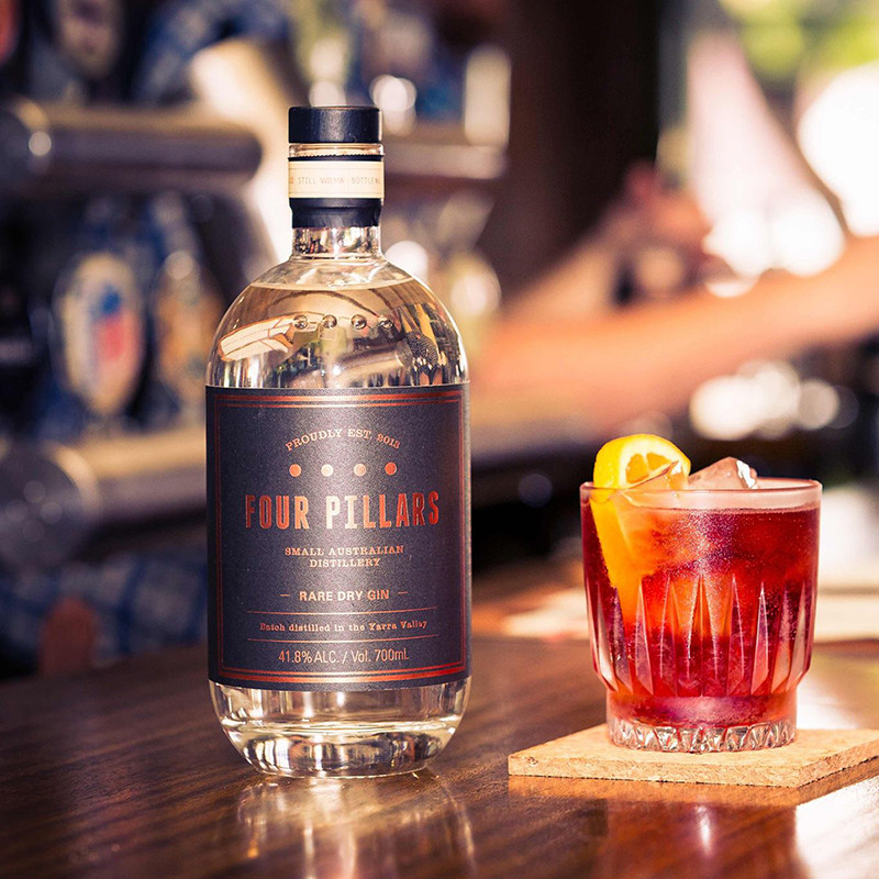 四根柱子金酒 four pillars rare dry gin 澳大利亚金酒 杜松子酒