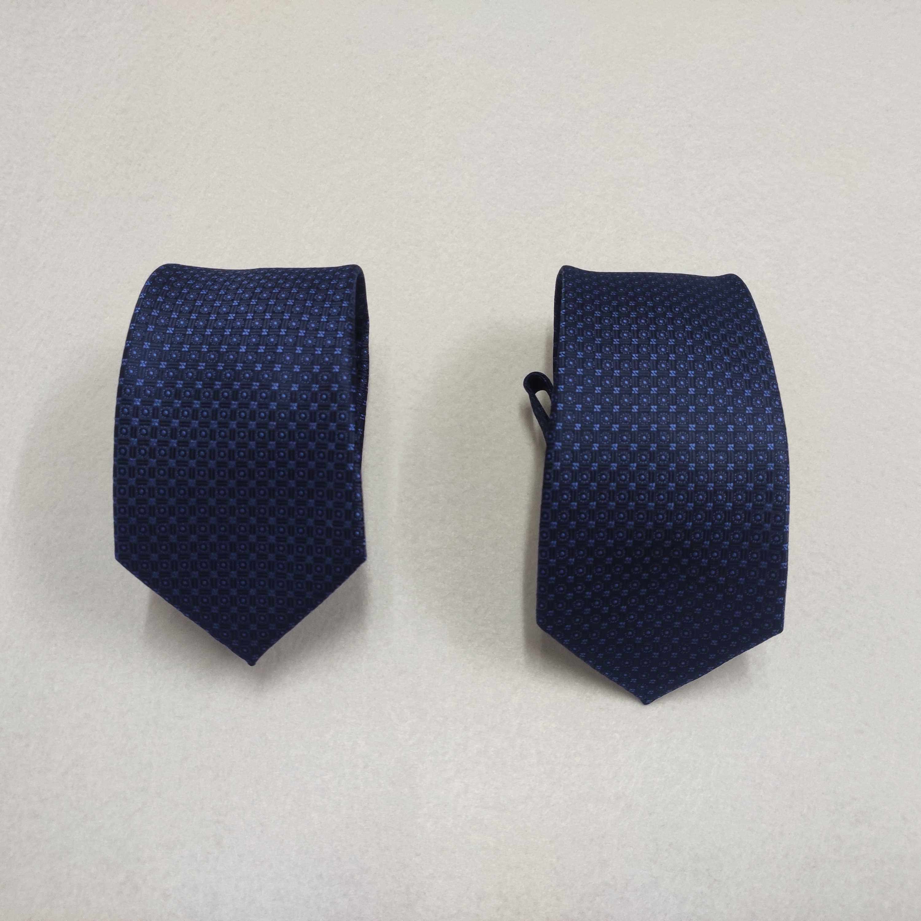 领带标记职业装信用社农商银行男士懒人拉链链带领带