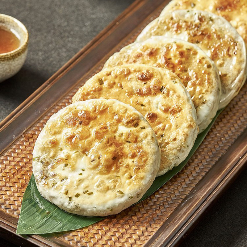 香煎糯米饼酱肉味馅饼速食营养早点半成品酥脆方便早餐10个包邮