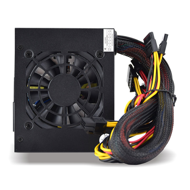 鱼巢酷鱼sfx500w电源模组出线可选全新散热电源