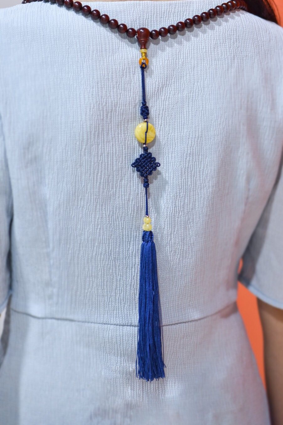 佛教法器法师背云法会念佛佛珠燕尾挂珠流苏佛教工艺品