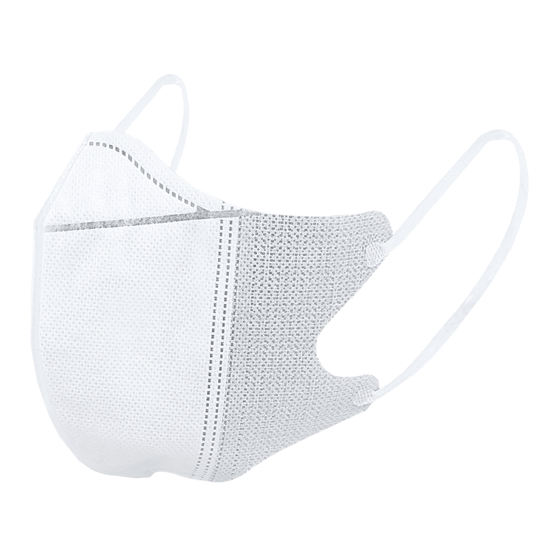 日本口罩3d立体网红时尚白色口鼻一次性三层口罩