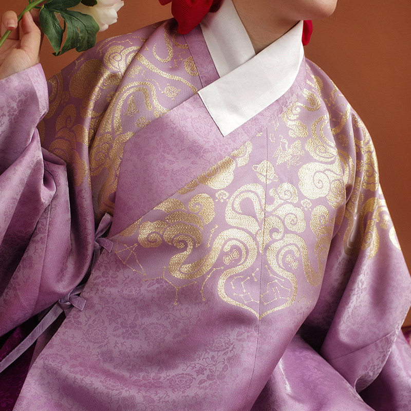 汉服现货衿娥云气星座系列交领短袄明制汉服