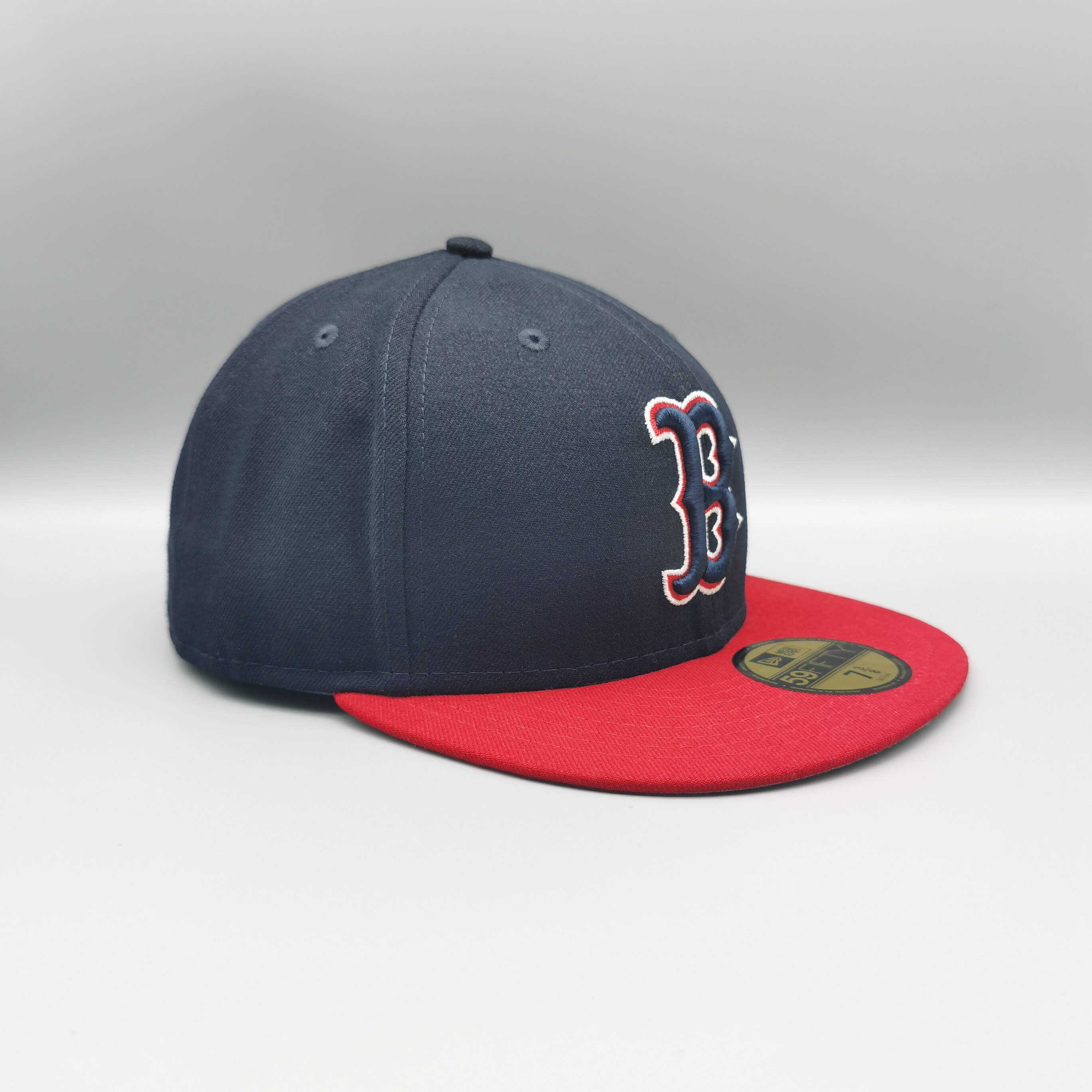 newera正版美职棒mlb波士顿红袜队撞色经典封口棒球帽帽子