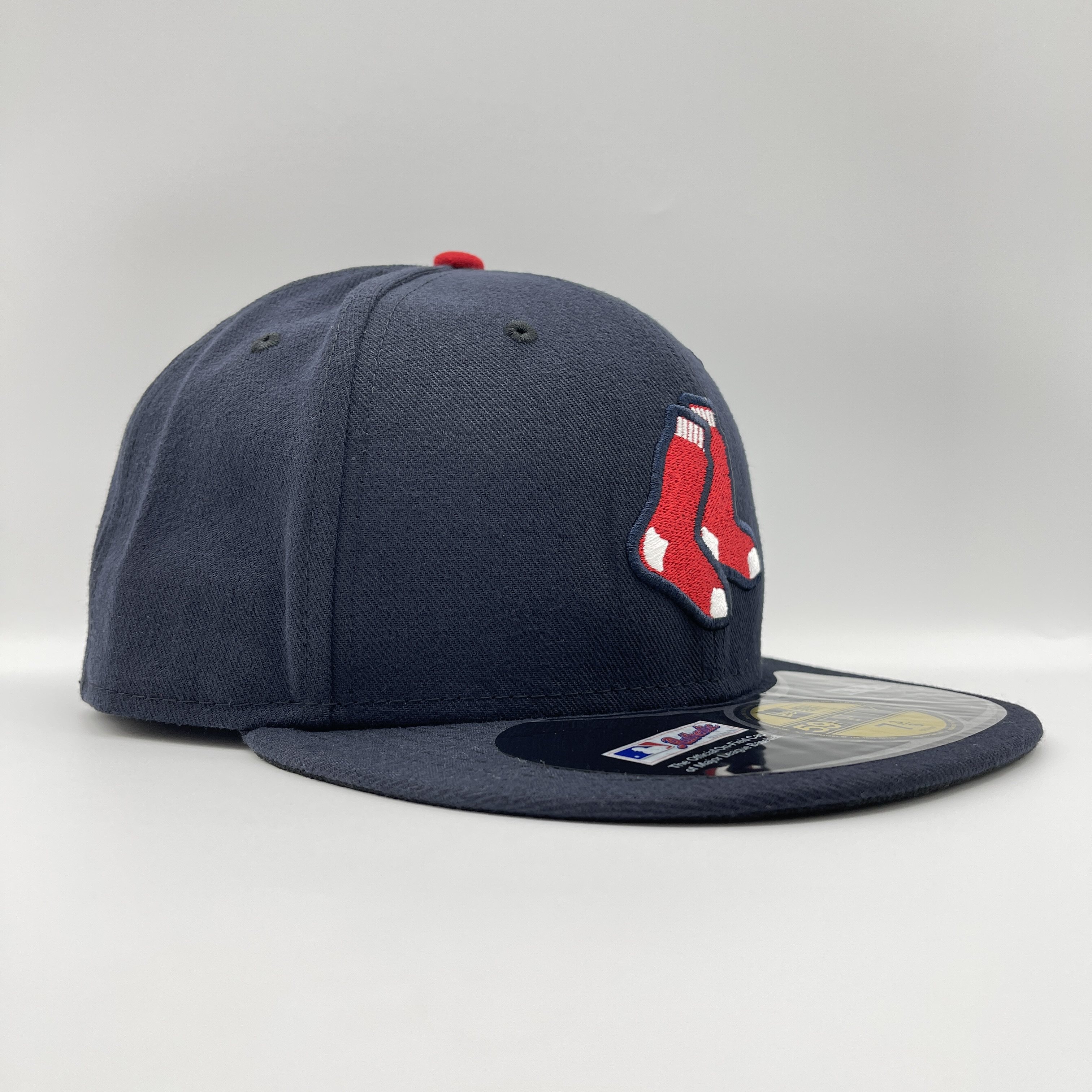 newera正版美职棒mlb波士顿红袜队球员全封闭口棒球帽帽子