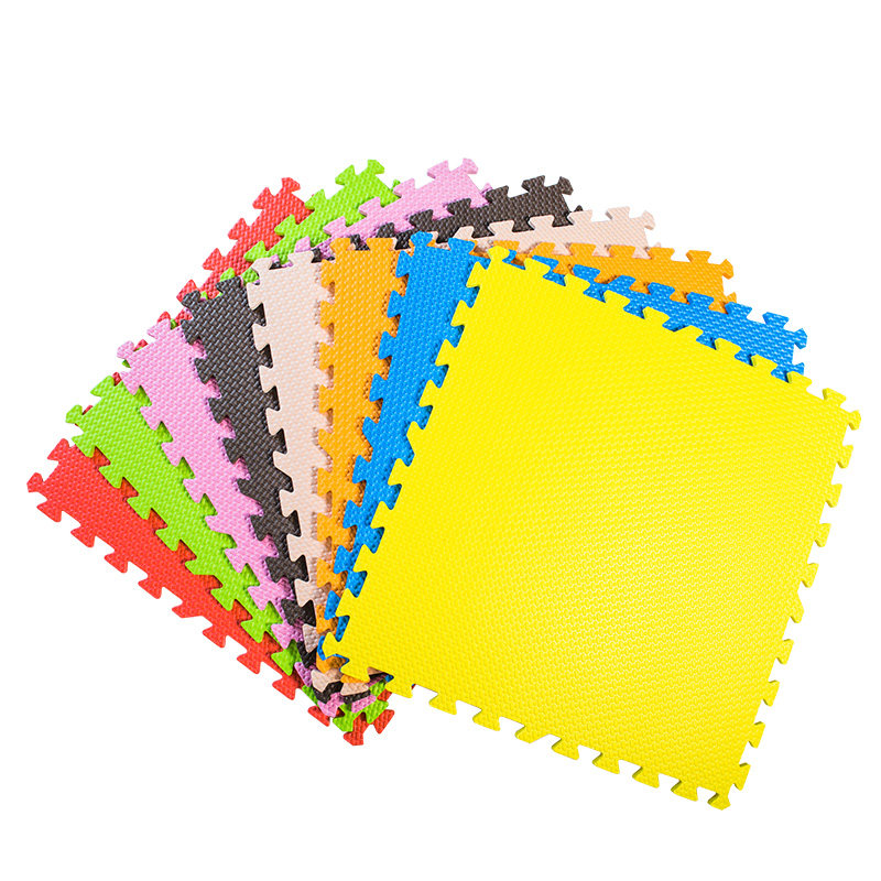 明德儿童卧室拼图地板爬行垫宝宝大号加厚泡沫地垫拼接榻榻米家用