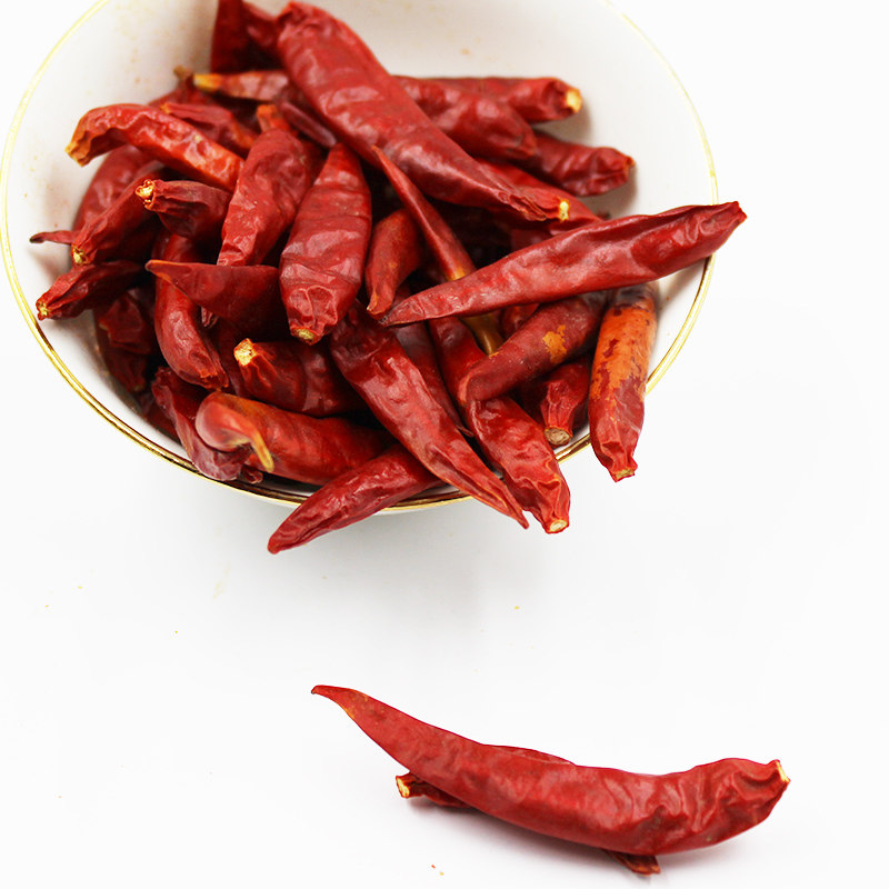 红辣椒辣椒裕盛红干小山小辣椒树椒小红鸭脖卤菜辣椒粉料