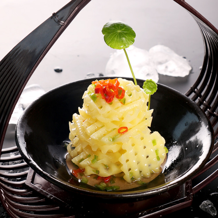 去购买 小号太极菜品造型模酒店凉菜热菜分餐各客象形菜意境菜炒饭