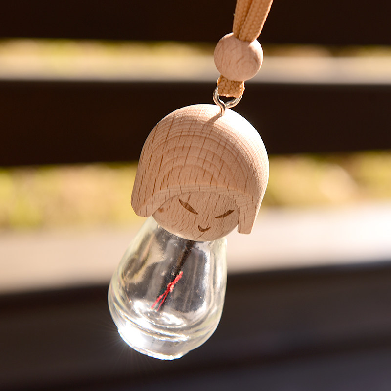收藏宝宝胎毛吊坠纪念品diy自制瓶胎发车挂件胎毛挂坠