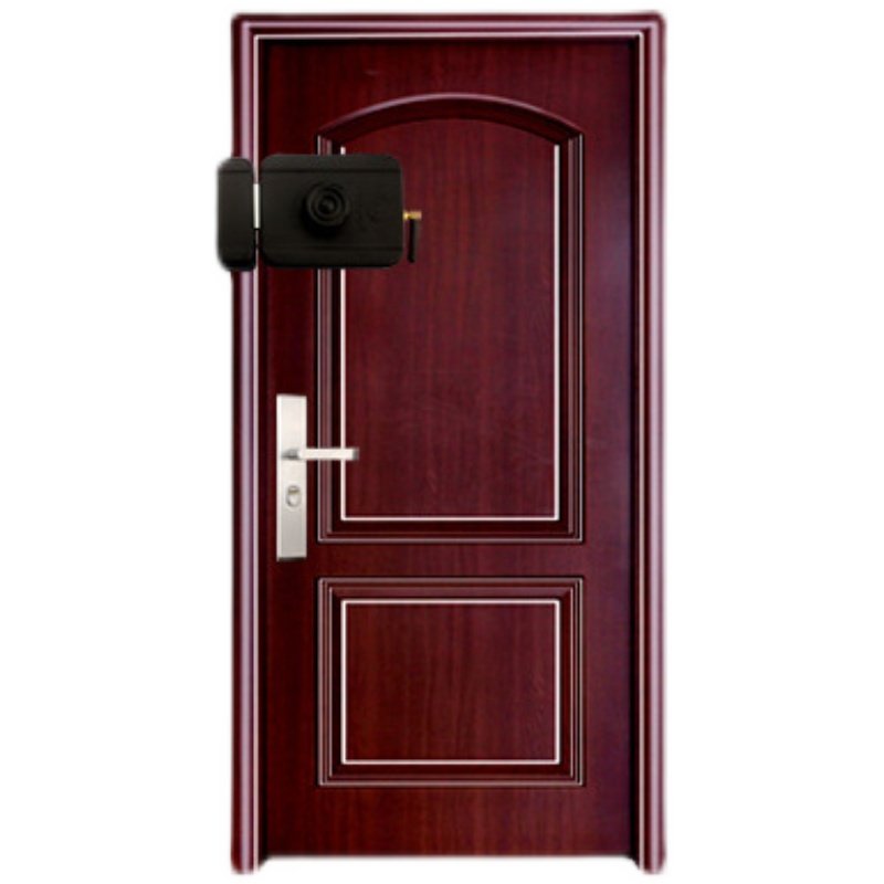 电控锁免布线门锁遥控器指纹智能感应单元出租房电控锁