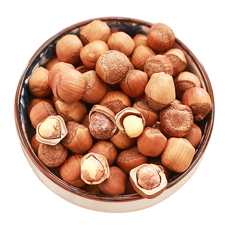 新货东北野生榛子原味铁岭特产部分开口笨炒榛子