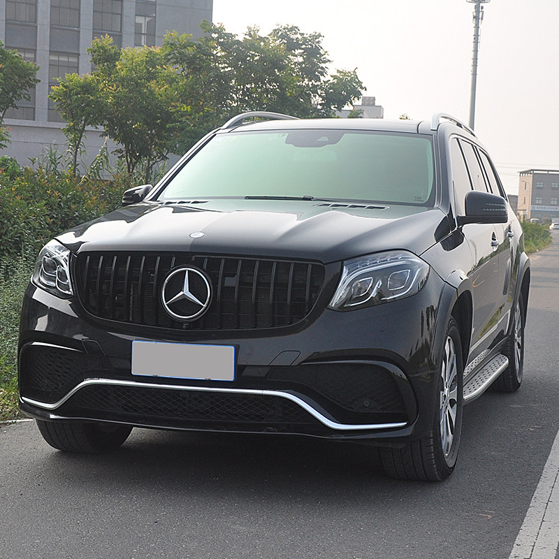 gle350450gt竖条中网0615奔驰ml320gls450改装满天星中网