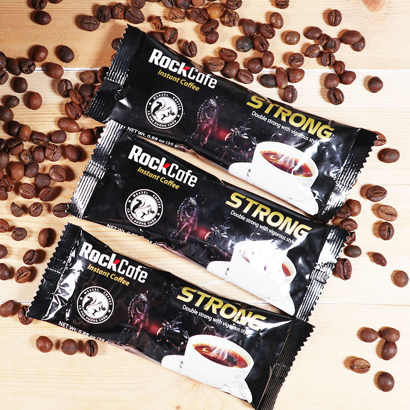 包邮越南南越rockcafe三合一速溶松鼠咖啡30袋750克速溶咖啡