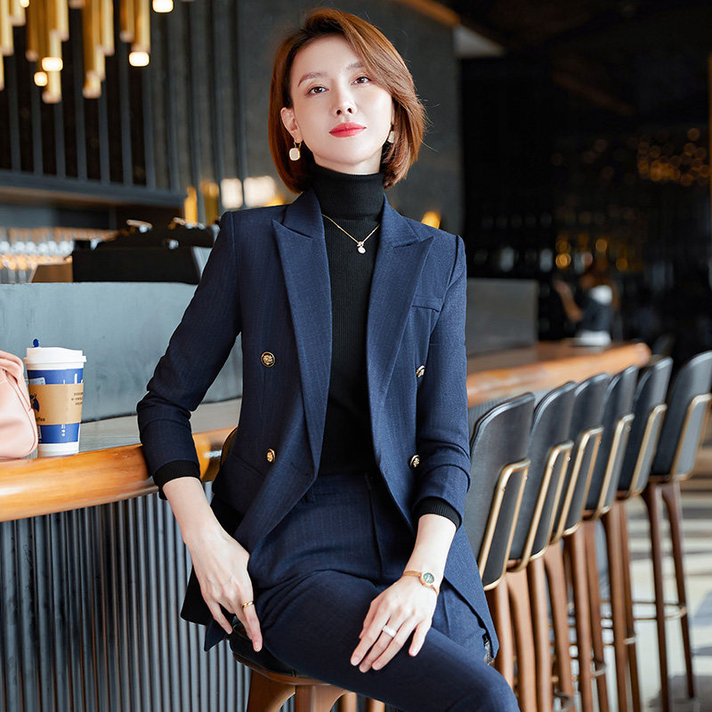正装职业套装女时尚气质女神范2022春新款西服高端名媛西装高级感