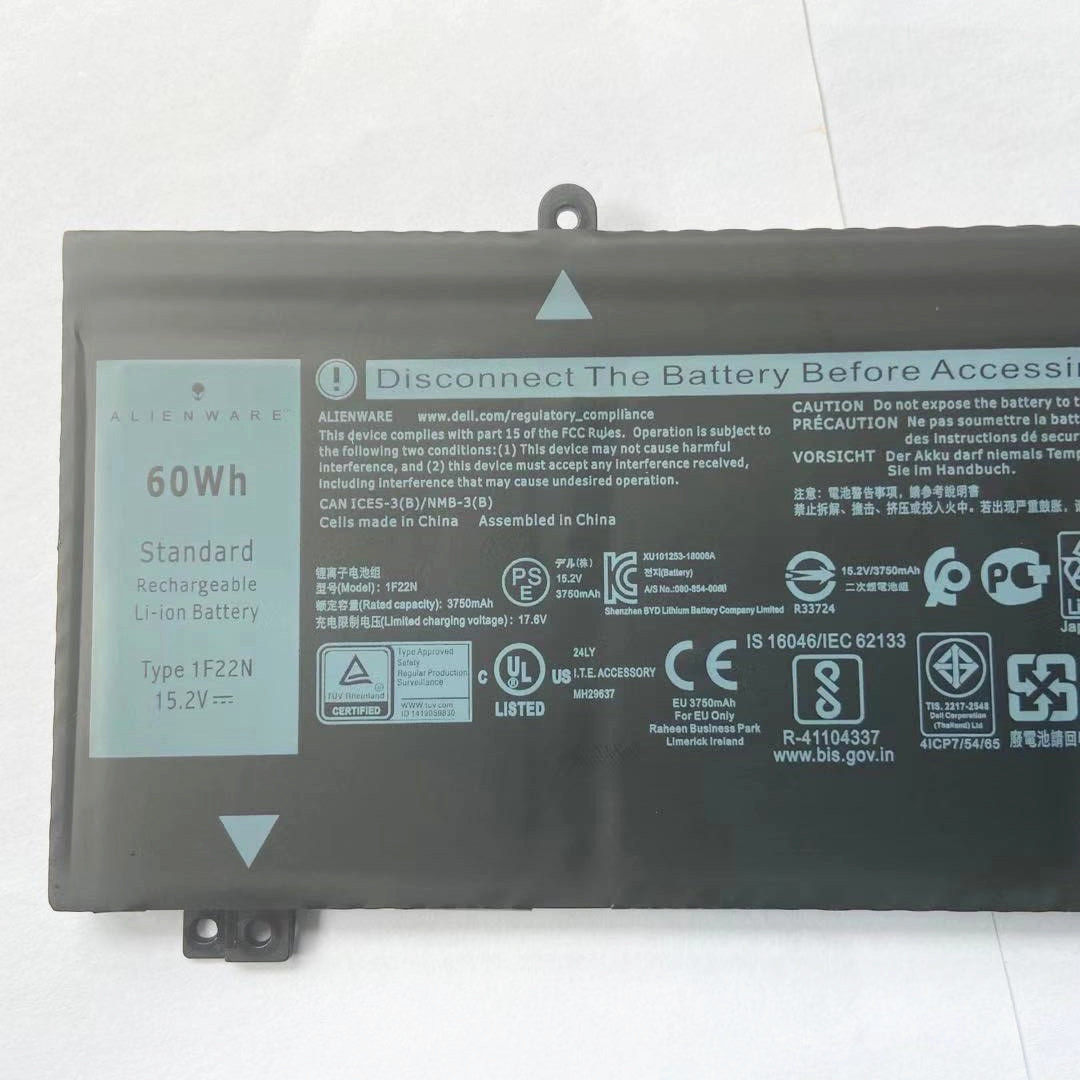 全新戴尔p82fxrgxx1f22ng55590g77590笔记本笔记本电池