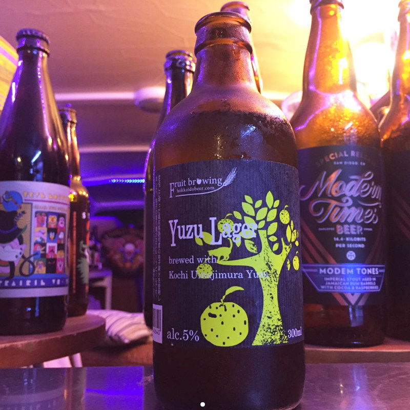 小樽日本北海道果酿柚子拉格啤酒300ml啤酒