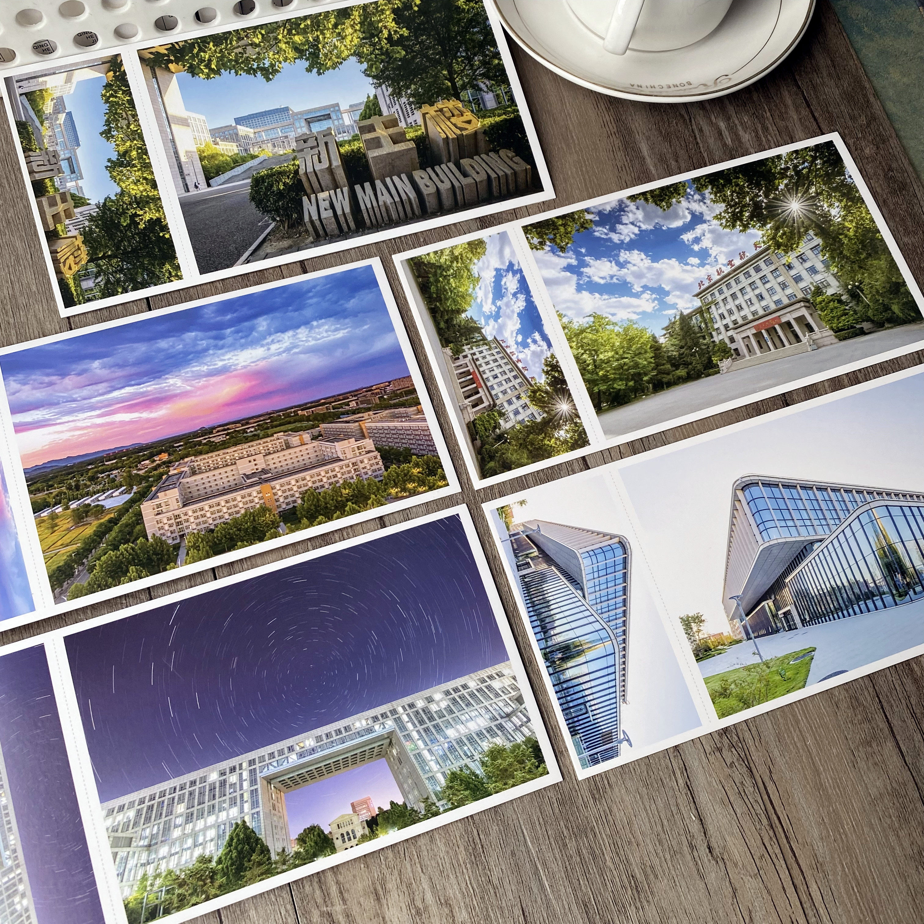 北京航空航天大学明信片30张北航卡片985211双一流理工贺卡