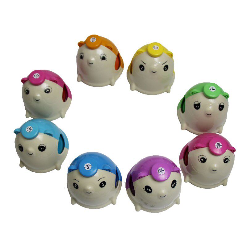 按钟包邮台湾玩具老鼠奥尔夫打击乐器儿童早教钟八音儿童击打乐器