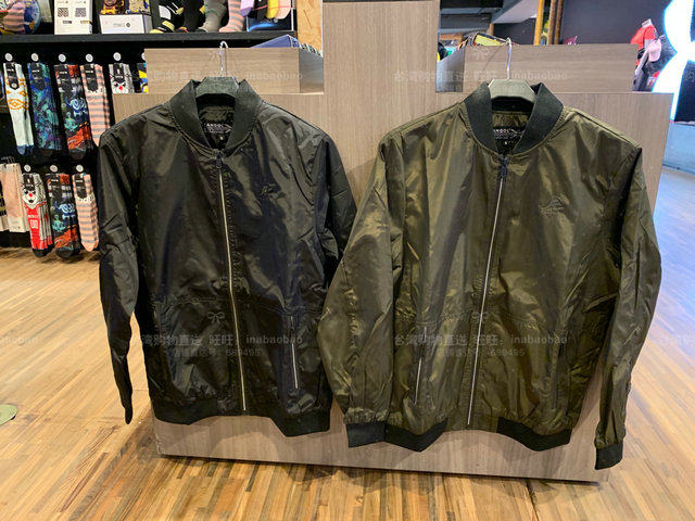 台湾代购kangol袋鼠秋季新款男士棒球外套修身夹克