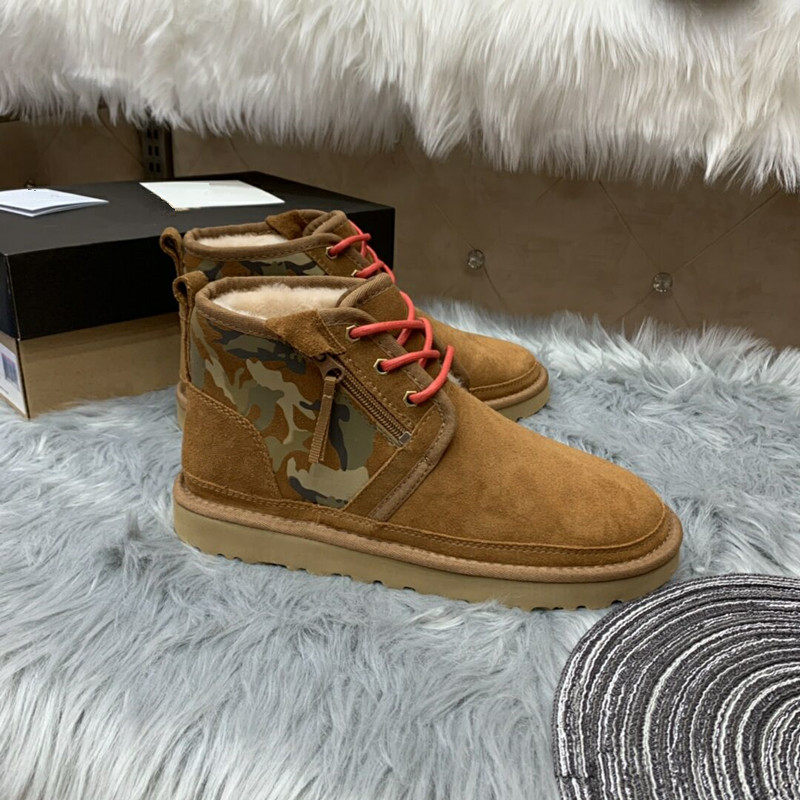 2022冬新esugg男士雪地靴羊皮毛一体男鞋雪地靴