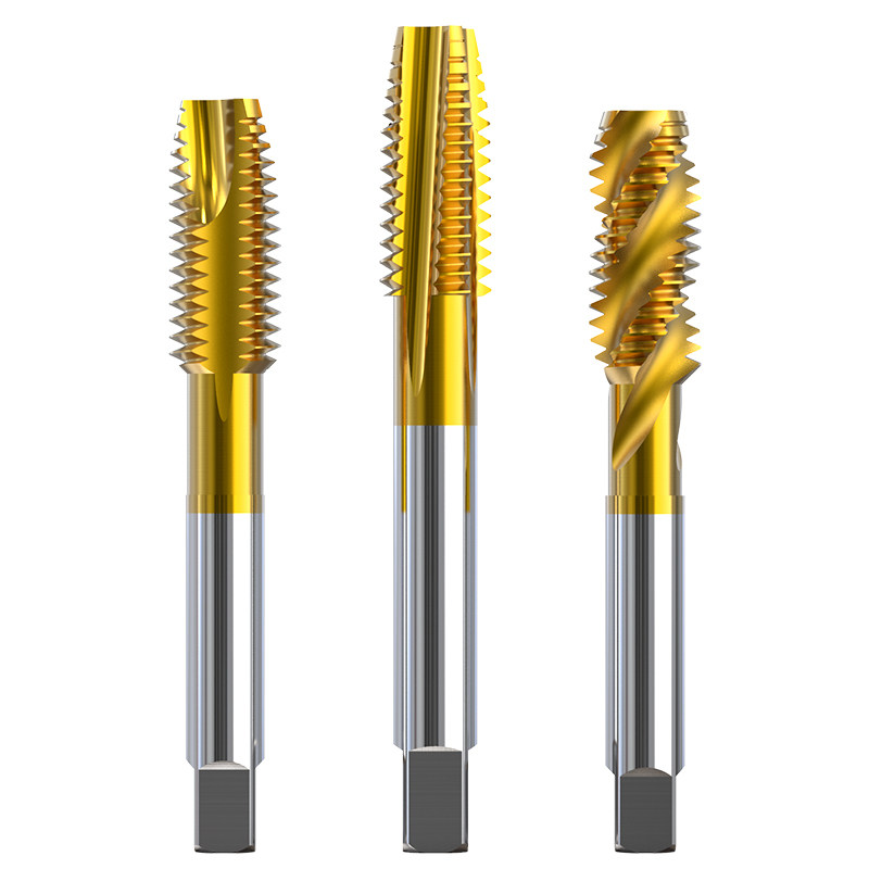 钻攻不锈钢螺纹细牙加长m6钻头攻丝螺旋丝攻机用丝锥