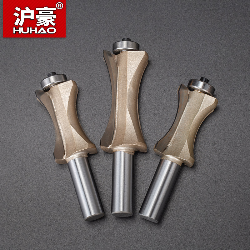 木工沪豪电木铣修边机雕刻机刀具轴承弧型圆弧其他铣刀