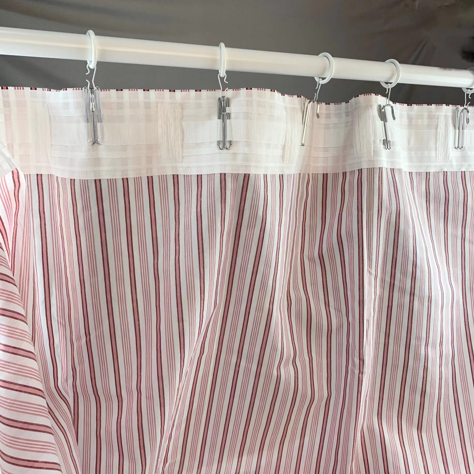 窗帘吊环宜家代购国内苏里环浴帘环浴帘夹子浴帘配件