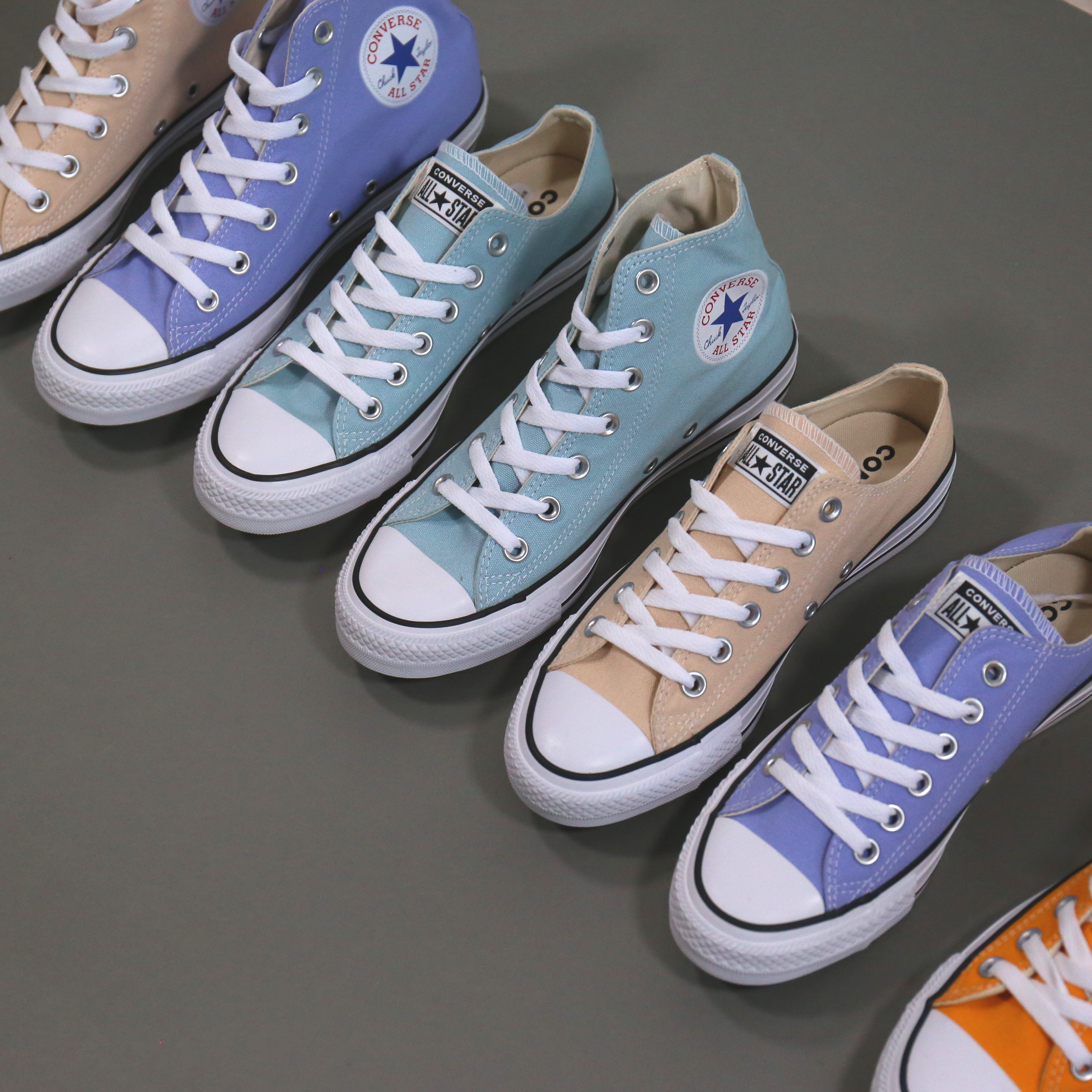 飞跃高帮帆布鞋女大logo字母版小白鞋学生情侣潮鞋运动休闲板鞋男