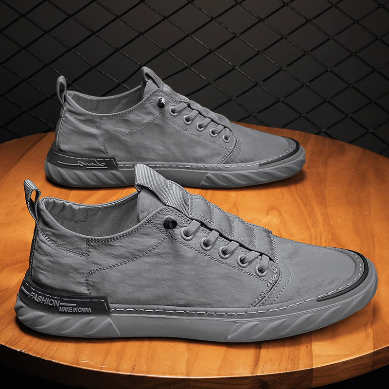 回力男鞋夏季透气帆布板鞋百搭老北京冰丝布鞋休闲一脚蹬豆豆潮鞋