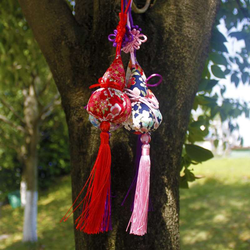 葫芦成品端午节香包装饰品艾草香囊香袋汽车挂件香包