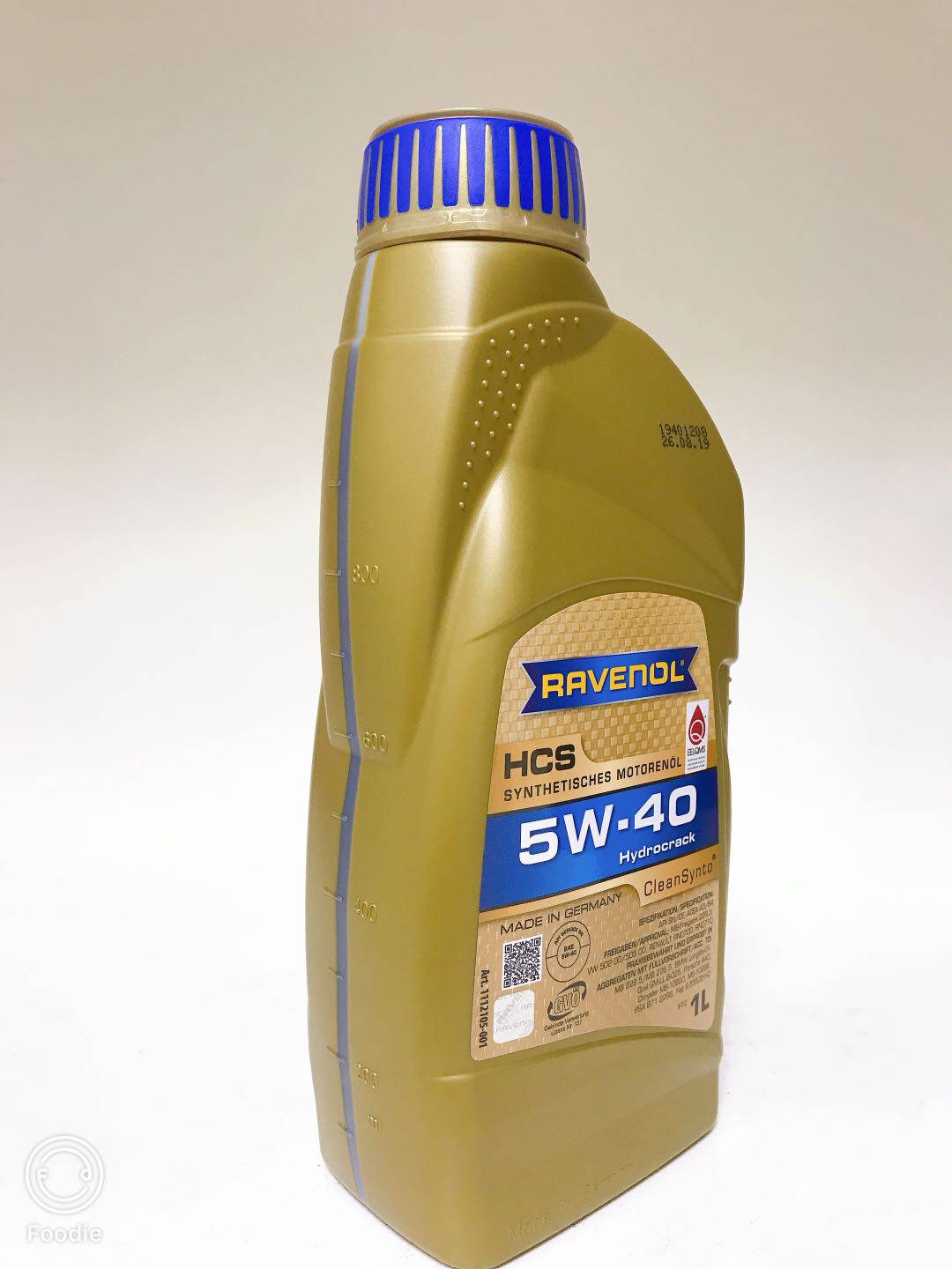 德国拉锋ravenolhcs合成合成机机油5w40汽车发动机汽机油