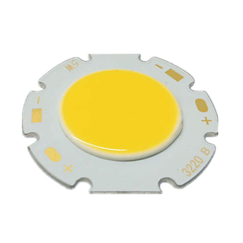 5w高亮白光cob大功率集成光源暖白led灯珠led灯珠