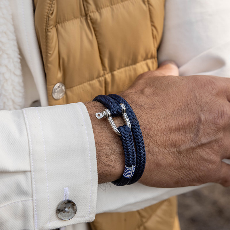 手链正品荷兰pighen手绳男手环船绳潮牌情侣手链