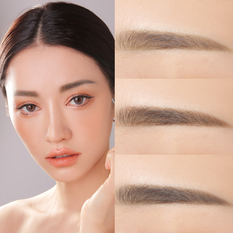 眉笔3ce双头带眉卡其色女网网红细芯超细防水眉笔