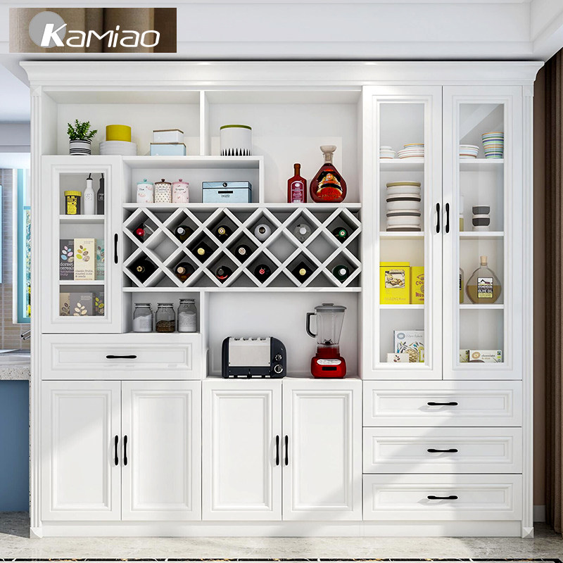 简约现代餐边柜客厅酒柜储物柜欧式餐厅多功能收纳酒柜