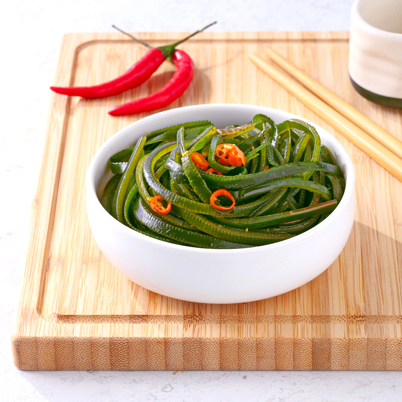 【满300减210】三只松鼠_辣卤海带丝150g_零食特产辣卤味香辣即食