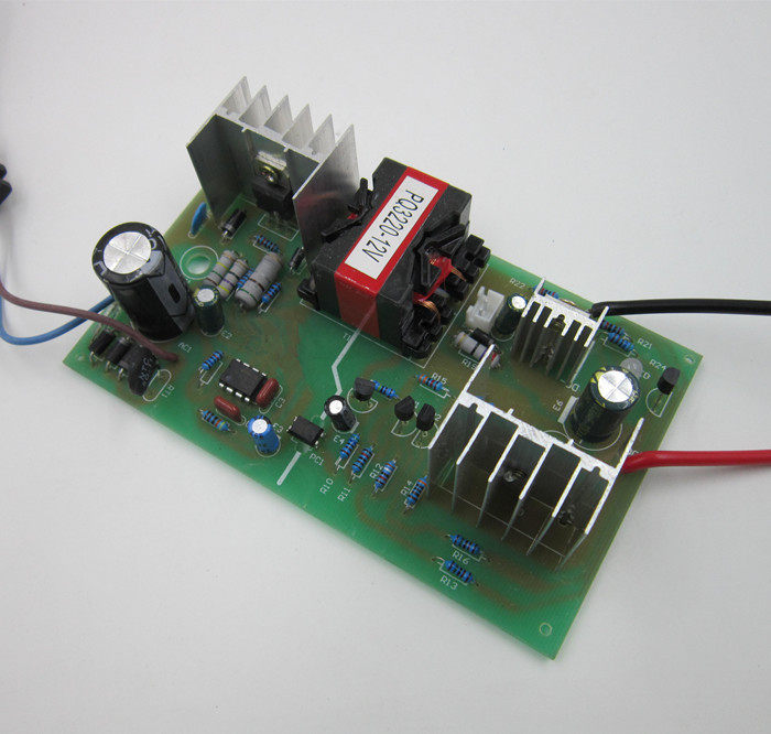 充电器背机电路板12v6a汽车摩托车充电电机diy电源电瓶充电器