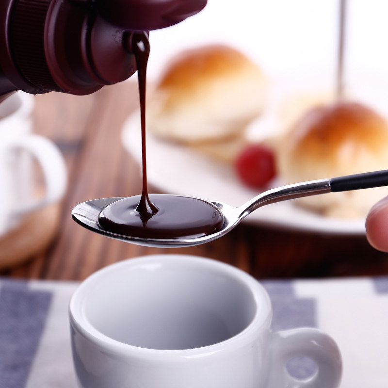 3瓶 进口好时巧克力酱 朱古力酱焦糖酱咖啡淇淋原料调味酱650623g