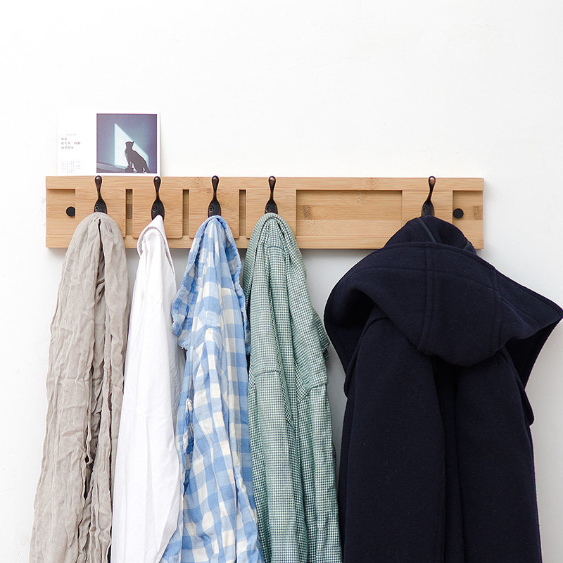 衣服挂钩壁挂衣帽钩门口后玄关挂衣架墙上创意北欧装饰卧室客厅