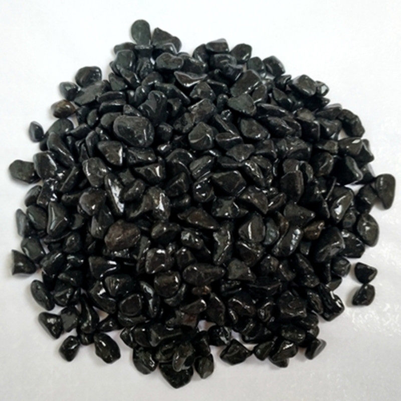 黑白石园林石地面洗米水刷石材料园林透水黄红石洗石其它园艺用品