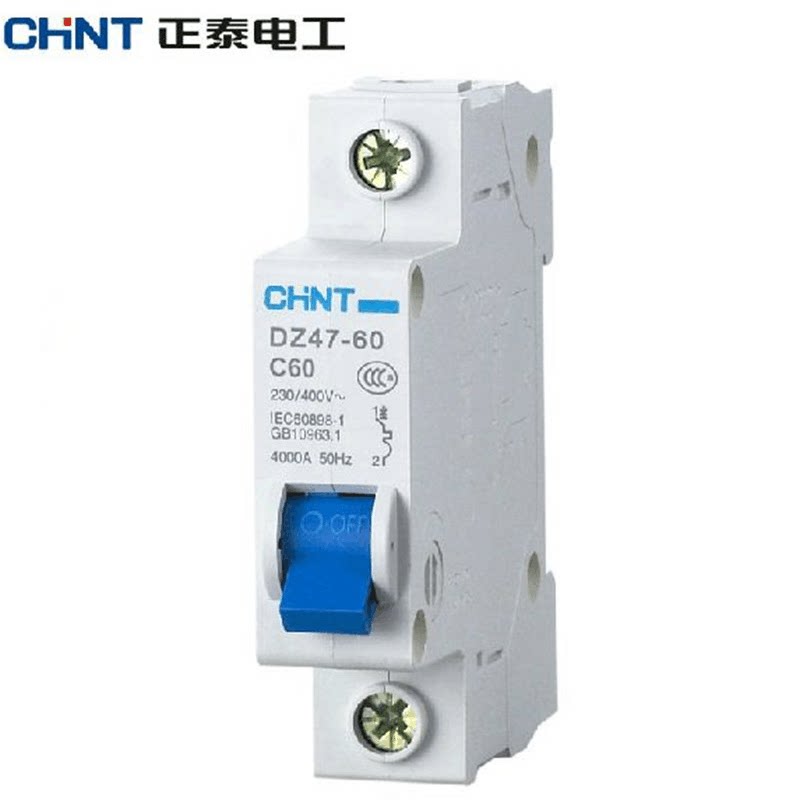 【空气开关】正泰 断路器 c型 dz47 空气开关1p 2p