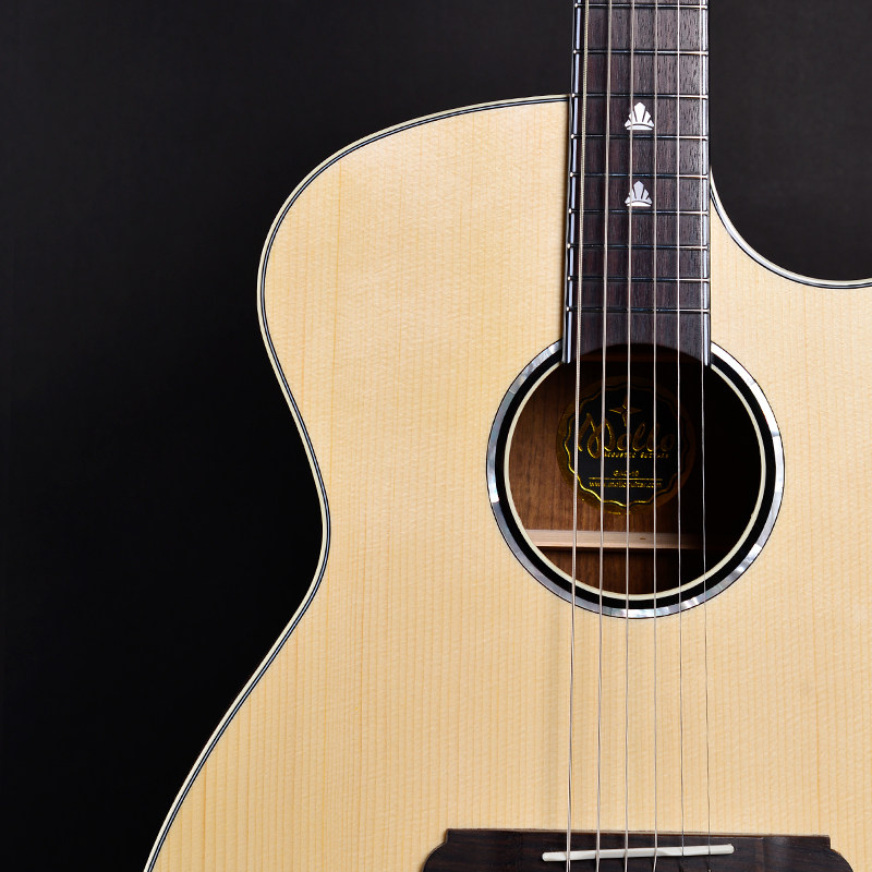 mollo美罗gac10民谣吉他电箱单板初学者进阶学生吉他民谣吉他