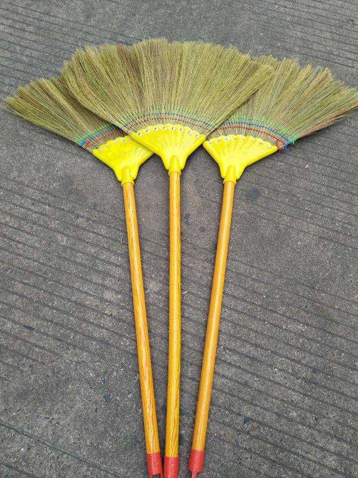 扫把芒草八钉木柄扫帚芦花清洁用品加大笤帚环卫扫把