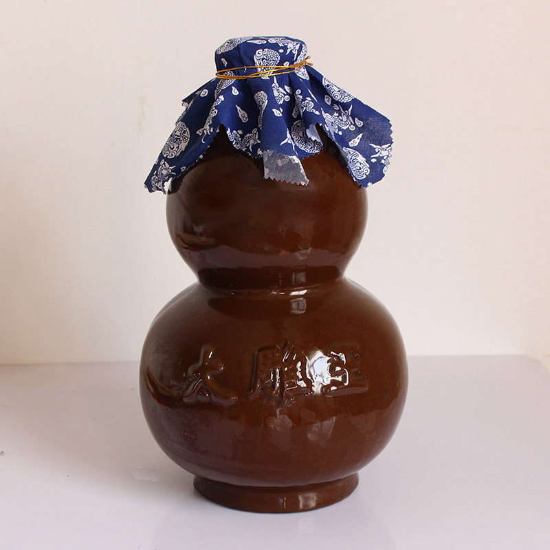 厂家直销绍兴黄酒咸亨酒店太雕王5kg坛装葫芦精盒太雕王酒